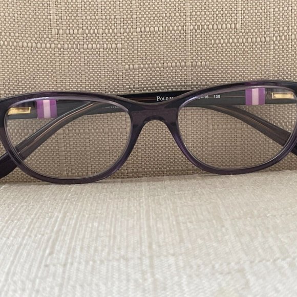 Polo Ralph Lauren Women Eyeglasses Frame Purple Tone POLO8542 48[]16 130 - Picture 2 of 12